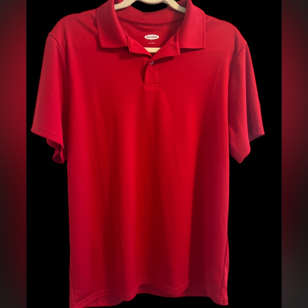 Men’s Red Old Navy Polo
